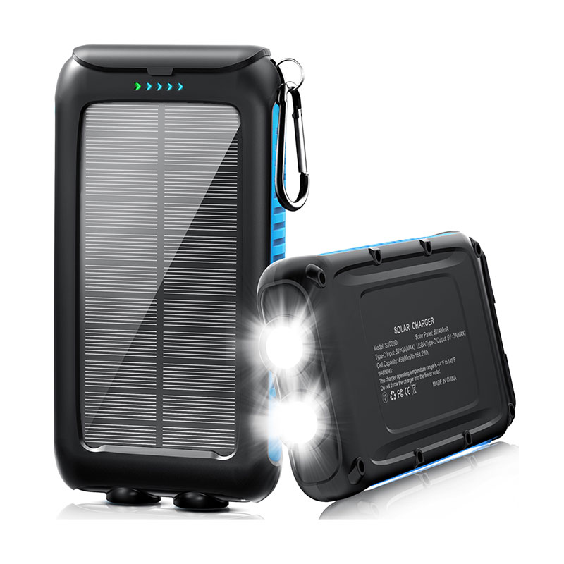 Banque d'énergie solaire 30000mAh